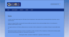 Desktop Screenshot of giottomacchineutensili.com